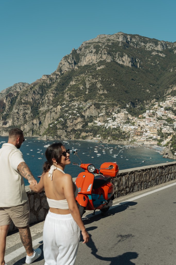 Trash the dress in Positano